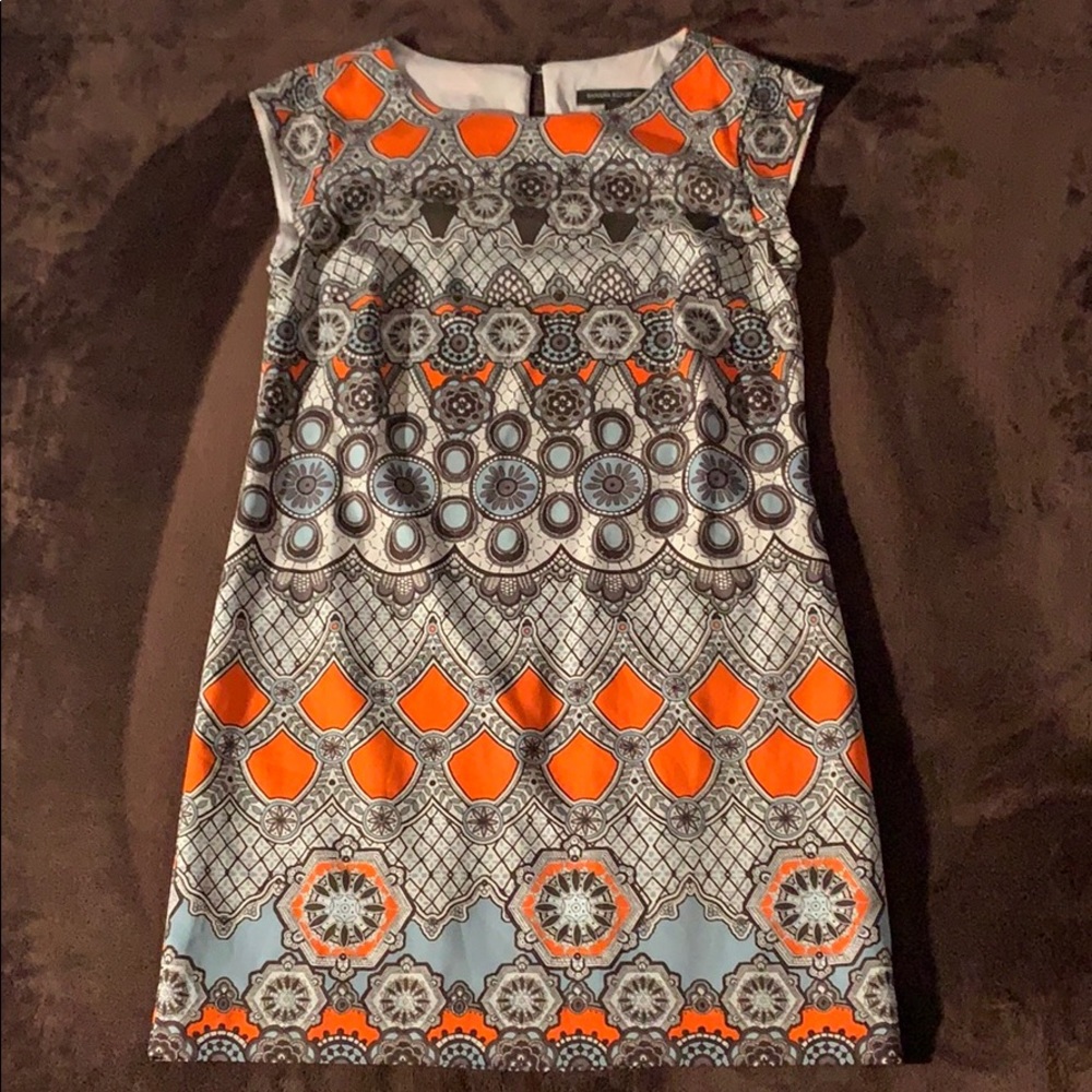 Banana Republic Patterned Shift Dress